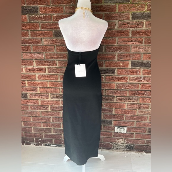 Galvan London Cleopatra Chain Necklace Halter Midi Dress Small NWT - Picture 8 of 13